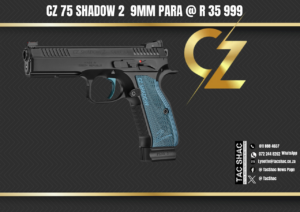 CZ 75 SHADOW 2 - available at Tac SHAC Northcliff, firearm shop, gun shop, competency, training