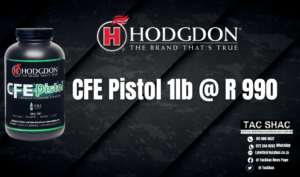 HODGON CFE PISTOL, available at Tac SHAC Northcliff, firearm shop, gun shop, competency, training