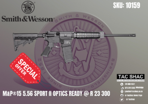 SMITH & WESSON SPORT ii OPTICS READY 10159 - available at Tac SHAC Northcliff, firearm shop, gun shop, competency, training