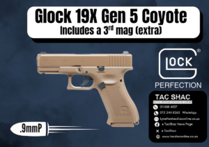 Glock 19X Gen 5 Coyote
