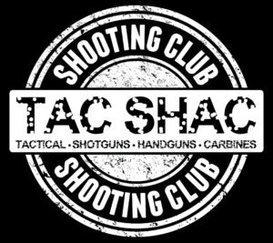 TAC SHAC SHOOTING CLUB LOGO, Cecil Payne, Johannesburg and West Rand, invert