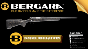 BERGARA B14 STOKE 300 BLK - Buy at TacSHAC - firearms for sale - proficiency training - Johannesburg - Pretoria