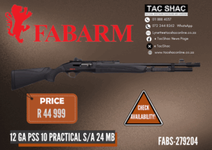 FABARM 279204 - Buy at TacSHAC - firearms for sale - proficiency training - Johannesburg - Pretoria