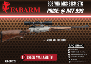 FABARM 988221 - Buy at TacSHAC - firearms for sale - proficiency training - Johannesburg - Pretoria