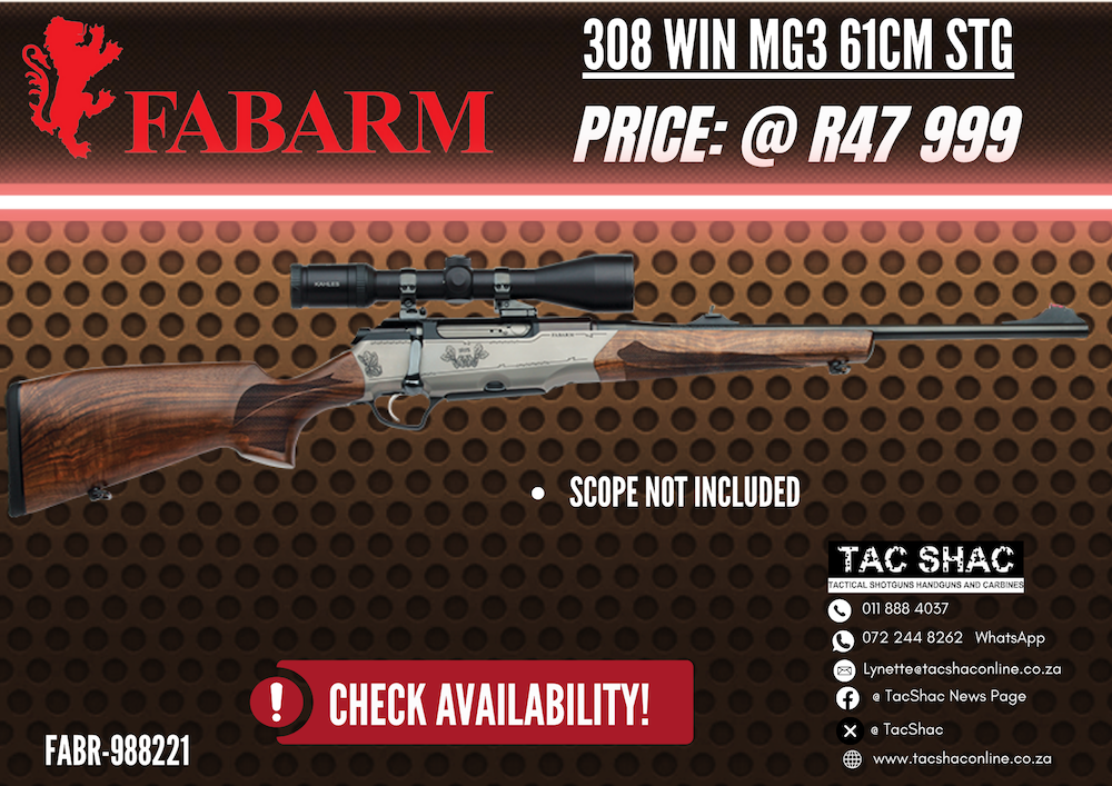 FABARM 988221 - Buy at TacSHAC - firearms for sale - proficiency training - Johannesburg - Pretoria