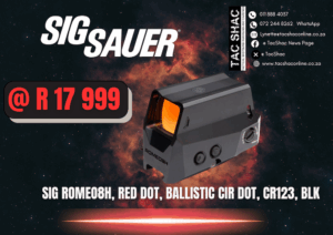 SIG ROMEO8H, available at TacSHAC, Johannesburg, Pretoria, buy online, best price, optics, registered arms dealer