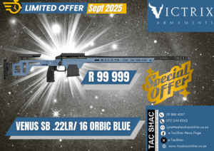 VICTRIX VENUS SB .22LR - 17 ORBIC BLUE, available at TacSHAC, Northcliff, Joburg, Pretoria, best price, registered arms dealer
