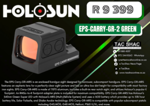 EPS-CARRY-GR-2 GREEN - Available at TacSHAC - firearm shop - firearm training