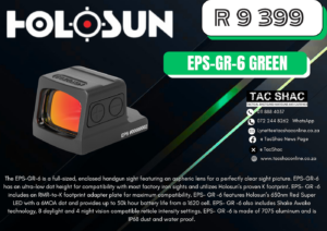 HOLOSUN EPS-GR-6 GREEN - Available at TacSHAC - firearm shop - firearm training