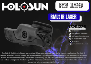HOLOSUN RMLt IR LASER - Available at TacSHAC - firearm shop - firearm training