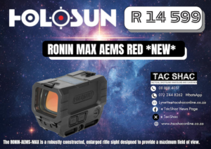 HOLOSUN RONIN MAX AEMS RED - Available at TacSHAC - firearm shop - firearm training