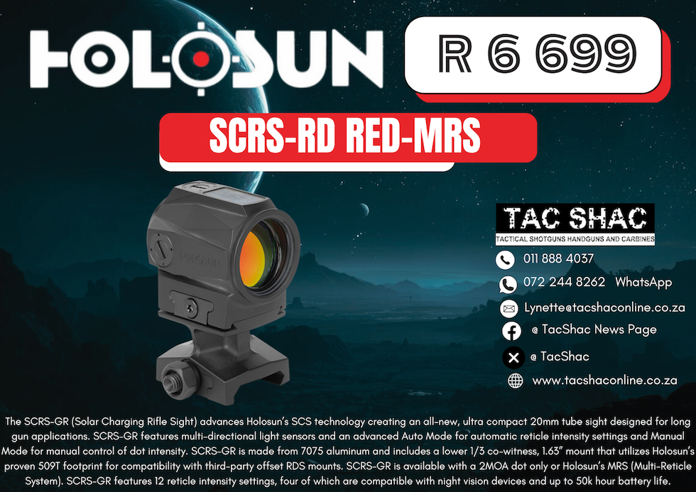 HOLOSUN SCRS-RD RED-MRS - Available at TacSHAC - firearm shop - firearm training