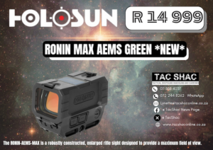 RONIN MAX AEMS GREEN - Available at TacSHAC - firearm shop - firearm training