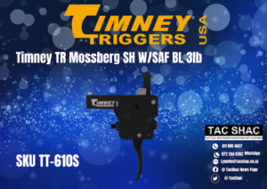 Timney TR Mossberg SH W_SAF BL 3lb SKU TT-610S